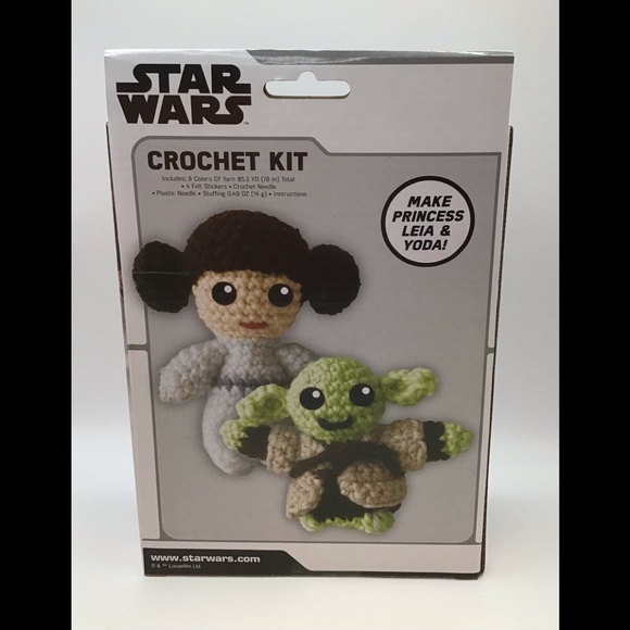 Star Wars Princess Leia & Yoda Crochet Kit - Picture 3 of 4
